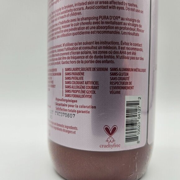 Pura D'Or Professional Apple Cider Vinegar THIN2THICK Conditioner 709mL USA Made - Picture 4 of 5